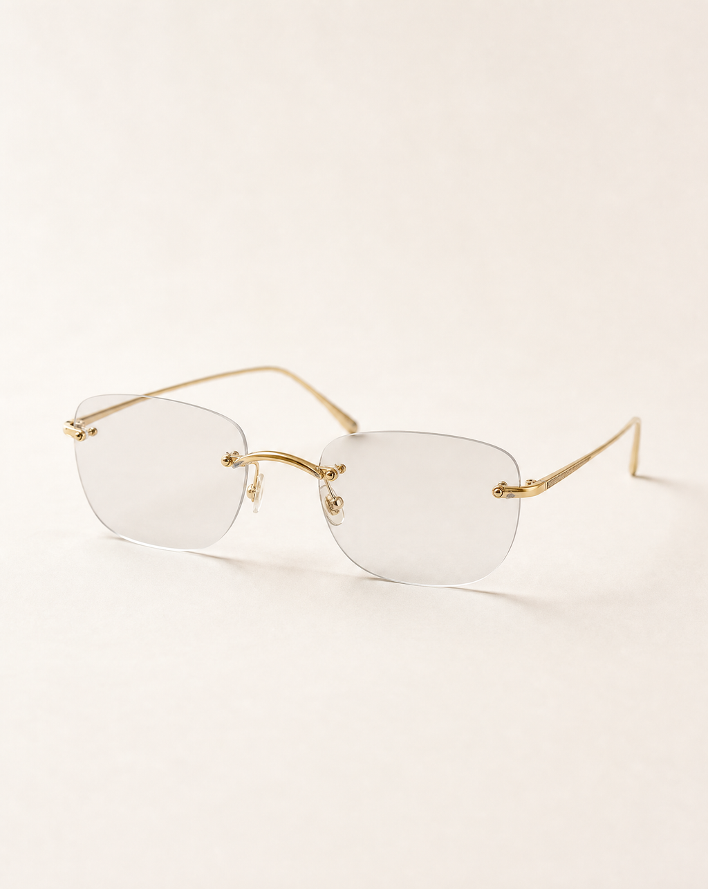 Odian Rimless Custom Glasses – Style 10