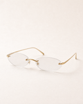 Odian Rimless Oval Custom Glasses – Style 12